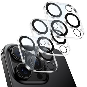 �y���������z�J�����t�C���� iPhone 16 Pro/16 Pro Ma�p �J�����ی� �S�ʕی� 9H�����K���X �����Y�K�[�h �F�F�N���A�A�T�C�Y�F3��