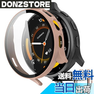 �y���������zINIAYOH For Garmin Venu 2 �J�o�[ �K�[�~�� Venu 2 �ی�P�[�X �����K���X�t�B����+���ϏՌ�PC�t���[�� ���˒ጸ �w��h�~ �y�ʃX�����݌v �F�F�s���N�A�T�C�Y�FVenu 3S
