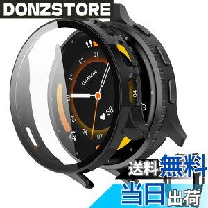 �y���������zINIAYOH For Garmin Venu 2 �J�o�[ �K�[�~�� Venu 2 �ی�P�[�X �����K���X�t�B����+���ϏՌ�PC�t���[�� ���˒ጸ �w��h�~ �y�ʃX�����݌v �F�F�u���b�N�A�T�C�Y�FVenu 3S