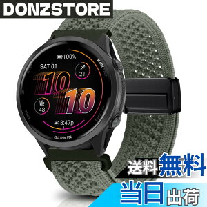 �y���������z[KeeFos] 22mm �o���h Garmin(�K�[�~��) Venu 4 45mm/Venu 3 45mm/2/Forerunner 570 47mm/265/255/Vivoactive 4/Active�Ή� �����o���h �i�C�����f�� ���C�o�b�N�� �}�O�l�b�g���o�b�N�� �ւ��x���g �҂ݕ� 
