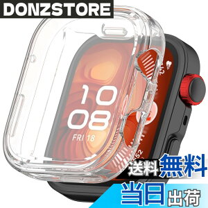�y���������zAnkersaila �P�[�X �Ή� Huawei fit 4/Huawei fit 4 pro,�P�[�X �J�o�[ TPU �S�ʕی� �J�o�[ �y�� �ϏՌ��� �C�菝�h�~ �����ߗ� �E���ȒP �F�F�N���A�A�T�C�Y�FWatch fit 4 pro