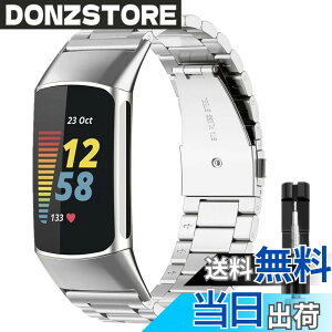 �y���������zAnkersaial �o���h �Ή� Fitbit Charge 6/ Fitbit Charge 5,�����o���h �r�W�l�X�� �X�e�����X�� �T�C�Y���߉\ �����H��t�� �����x���g �ւ��x���g �R���p�`�u�� �F�F�V���o�[�A�T�C�Y�F