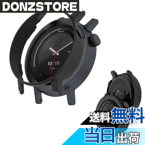 �y���������zCMF By Nothing Watch 3 Pro �p �P�[�X �ی�P�[�X �yNOUKAJU�zPC�f�� �S�ʕی� �����ȒP �ϏՌ� �Ռ��z�� �A�N�Z�T���[ (�u���b�N) �F�F�u���b�N�A�T�C�Y�FCMF By Nothing Watch 3 Pro �p �P�[�X