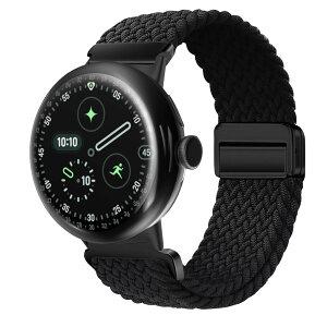 �y���������z[KeeFos] �o���h Google Pixel Watch 4 41mm 2025/Google Pixel Watch 3 41mm/2/1 �Ή� �����o���h �i�C���� �ґg �X�g���b�v ���C�o�b�N���t�� �}�O�l�b�g���o�b�N�� �ւ��x���g �ʋC�� �L�k�� �X�|