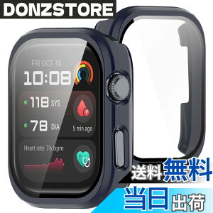 �y���������zBUITFOU For HUAWEI Watch D2 �J�o�[ D2 �P�[�X �����^ PC+�K���X�f�� ��̌^ �t�@�[�E�F�C D2 �P�[�X�Ή� �S�ʕی� �����^ �����ȒP �ϏՌ� �����ߗ� �w��h�~ ���h�~ �F�F�u���[