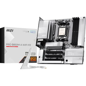 �y���������zMSI B850 AMD Ryzen 9000/8000/7000�V���[�Y(AM5)�Ή� �}�U�[�{�[�h �T�C�Y�FMicro-ATX