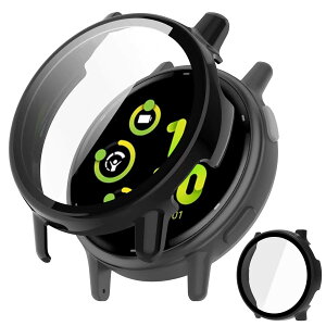 �y���������zJXRICH �Ή� Garmin Venu 3 �P�[�X �Ή� 45mm �y�� PC+�����K���X �K�[�~�� Venu3�p �ی�J�o�[ �����x �����ȒP �ϏՌ� �S�ʕی� venu 3 �p �J�o�[ 45mm �P�[�X�Ή� �F�F�u���b�N�A�T�C�Y�FGar