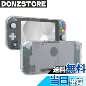 �y���������zeXtremeRate switch lite�ɑΉ��p�N���A�f�ނ�DIY�݊�����P�[�X�V�F���A�C�V��switch���C�g�R���g���[���[�C���L�b�g�n�E�W���O/�X�N���[���t�B�����t���Aswitch���C�g�ɑΉ��p�J�X�^