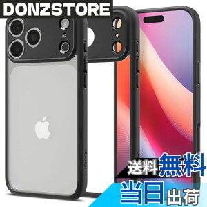 �y���������zSpigen iPhone 15~17 �V���[�Y �E���g���E�n�C�u���b�h �}�b�g�J���[ �F�F�}�b�g�E�u���b�N�A�T�C�Y�FiPhone 17 Pro