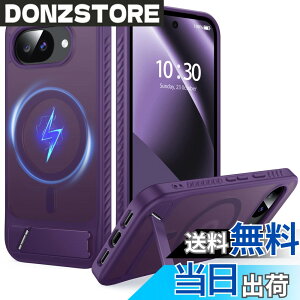 �y���������zFNDMIL Google Pixel Series �p �J�o�[ Mag-Safe�Ή� ���^ �F�F�_�[�N�p�[�v��[Magsafe�Ή�]�X�^���h�t���A�T�C�Y�FGoogle Pixel 10a