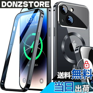 �y���������zRosycover�y�V�����̈�̌^�����Y�E���J�j�J�����b�N�ziPhone �p�� �P�[�X Magsafe�Ή� [360°�S�ʕی�E���ʋ����K���X] �F�F�u���b�N�A�T�C�Y�FiPhone 14 Plus �p