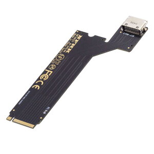 �y���������zchenyang M.2 - SFF-8612�A�_�v�^�[ Oculink SFF-8612 - NVME PCIe 4.0 M-Key�z�X�g�A�_�v�^�[ 2022/2023 ThinkBook 16+ AMD8845 �O���O���t�B�b�N�X�J�[�h&SSD�p �F�F�u���b�N
