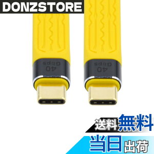 �y���������zchenyang USB C �V���[�g�t���b�g�P�[�u�� USB 2.0 Type C �f���A�� 90�x�p�x PD 65W �����[�d�f�[�^�����P�[�u�� 75MM �F�F�C�G���[