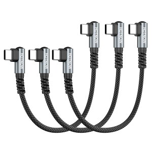 �y���������zHOTNOW �Z��USB C����USB C�P�[�u���C ���pPD 65 W USB 2.0�}���[�d�P�[�u���́AUSBC�g�ѓd�b��@��ɓK���Ă��܂� �F�F�u���b�Nx�O���[�A�T�C�Y�F15cm