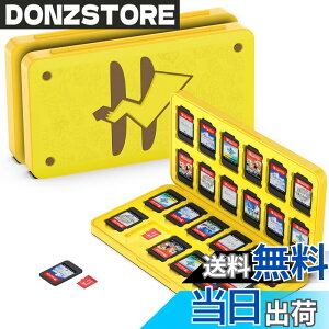 �y���������zGeeRic 24�� �Q�[���J�[�h ���[�{�b�N�X �X�C�b�` �Ή� �\�t�g�P�[�X 24��Micro SD �������[�J�[�h ���[�� Switch/Switch Lite/Switch OLED ���f���Ή� �R���p�N�g ���^ �y�� �h�o �����^ ����