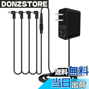 �y���������zTyuusei �G�t�F�N�^�[ �d�� ac�A�_�v�^�[ 9V �M�^�[ �d���P�[�u�� �A�_�v�^�[ BOSS ZOOM Donner VOX MXR Effects Bakery KORG Ibanez �Ή� dc�P�[�u�� PSA-100, PSA-100S2 4�`�����l���[�d�� �F�FAC�A�_�v