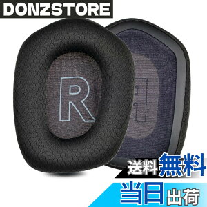 �y���������zZMHJY �C���[�p�b�h �C���[�N�b�V���� for Logicool G G733/G535/G335 �w�b�h�z�� �����p �p�b�h �F�F�u���b�N