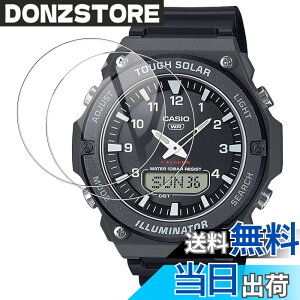 �y���������z���v�ی�t�B���� �T�C�Y�FCASIO �r���v AQ-S820W �V���[�Y �p �ی�t�B����