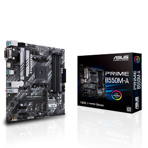 �y���������zASUS AMD B550 ���� AM4 �Ή� �}�U�[�{�[�h PRIME B550M-A�yMicroATX�z
