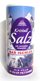 岩塩【バート・イシュル(200g)】オーストリア・アルプスザルツカンマーグート地方産。サラサラで使いやすいので普段使いの調味料にも最適です。「パスタをゆでるときに入れると美味しさが引き立ちます」との評価をいただきました！