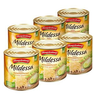 ヘングステンベルグ【ザワークラウト(2650ml)】x6缶入り