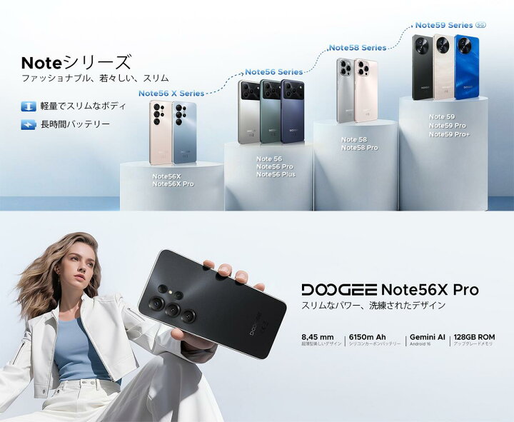 楽天市場】【数限定4000円オフ】Android16 スマホ DOOGEE NOTE56XPRO 
