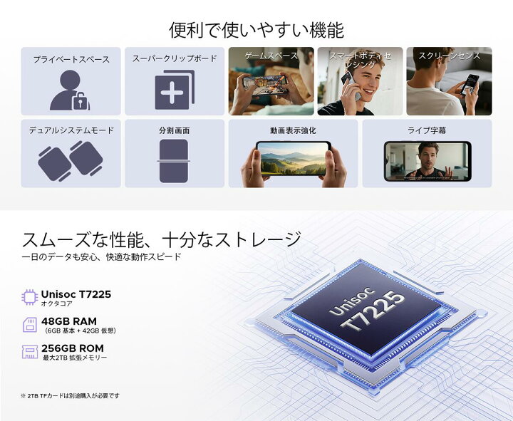 楽天市場】【数限定6000円オフ】DOOGEE NOTE56PLUS Android16 SIM 