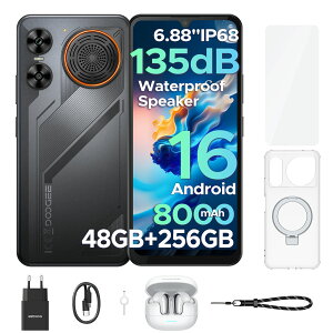 �y�V�i���� 50%�I�t�zDOOGEE M30 �Z�b�g�� IP68�h���X�}�[�g�t�H�� Android16 SIM�t���[�X�}�z 6.88�C���` 120Hz��� 48GB+256GB+2TB�g���� 6400����f �J���� 8000mAh��e�ʃo�b�e���[ 33W�}���[�d �w�䁕��F��