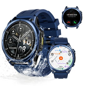 【新品限定15900】新登場 DOOGEE Anywise W1 Pro AI スマートウォッチ メンズ ChatGPT AI搭載 GPS搭載 デュアルバンドGPS オフラインマップ対応 1.43インチAMOLED 通話機能付き Android/iPhone対応 170種以上スポーツモード 5ATM防水 18日間バッテリー 交換用ベルト2本付き