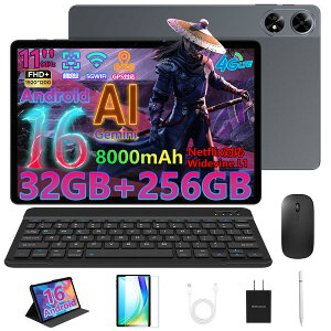 y6000~ItzVoGemini AI Android16^ubg DOOGEE TabG6+ 11C`^ubg Zbg SIMt[ 32GB RAM+256GB ROM+2TBg FHD 90Hz 8RA T7280 CPU 8000mAh/Widevine L1 Netflix/F/WIFIf&