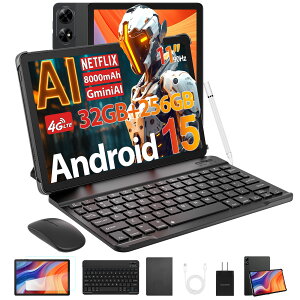 DOOGEE Tab G6+�Z�b�g�� Gemini AI�^�u���b�g Android16�^�u���b�g SIM�t���[ 11�C���`�^�u���b�g sim�t���[ �V���t���[ �^�u���b�g 32GB RAM+256GB ROM+2TB�g�� ���� �^�u���b�g�[�� android 8000mAh Netflix 4G GPS 