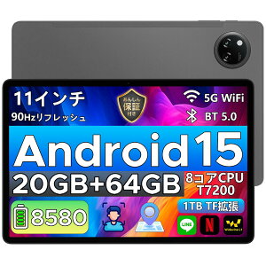 yԌ4000~Itz[Android15^ubg DOOGEE A9+ 11C`^ubg 90Hz 20GB RAM+64GB ROM+2TBgΉ 8RA T7200 CPU WIFIf 8580mAheʃobe[ 13MP+5MP WEBJ Widevine L1 Netflix F+W