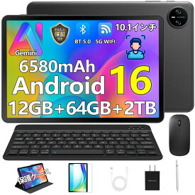 【限定50%オフ】 Android 16 タブレット DOOGEE A9セット版 タブレットパソコン GeminiAI 10インチタブレット 60Hz 12GB RAM+64GB ROM+2TB拡張対応 2.0GHz T310 CPU WI-FI 6580mAh 8MP+5MP WEBカメラ 顔認識+WPS Office+ケース付き 勉強用 アンドロイド16 保護フィルム