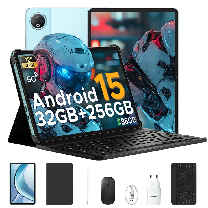 楽天市場】【新登場 5Gタブレット】DOOGEE VPADセット版 Android15 