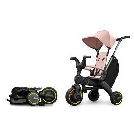 リキトライク　手押し棒つき　折りたたみ三輪車　10ヶ月〜3歳　セカンドベビーカー　成長に合わせて　変形　1歳のお誕生日　プレゼント　liki trike　【1年保証】