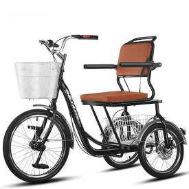 レディース 2024年新型 三輪クルーザー 先進転倒防止自転車 高齢者用三輪自転車 三輪自転車 大人用自転車 高齢者用 三 高炭素鋼フレーム 三輪クルーザー 大人用