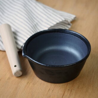 나카가와정7 상점[생활의 도구]영양 도구점 소매치기 천벌흑φ15.3×6.8 cm ※나무공이는 부속되어 있지 않습니다[조리 소도구 사전 준비 키친 잡화 유발 절구 깨소금 야채 무침 깨소금 야채 무침 무침 요리]