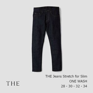 ���쐭�����X�@[THE]THE Jeans Stretch for Slim ONE WASH�T�C�Y28�E30�E32�E34[ �����񂹕i ���i�̍ۂ̓��[���ɂĂ��ē������Ă��������܂� ]