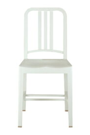 アルミの軽い椅子ネイビーチェア111NavyChairホワイト[111 NAVY, White E111 N WH]エメコemecoアルミ椅子お洒落送料無料[沖縄・北海道配送不可]