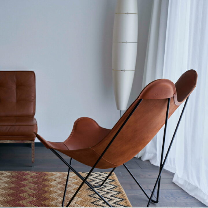楽天市場】CUERO クエロBKF バタフライチェアButterflyChairブラウン 