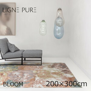LIGNE PURE@[j s[BLOOM@u[200×300cm[OJ[ybg g[Ή xM[n KiTCY CO񂹕i kCEEʓr]