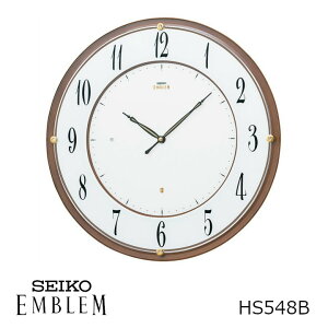 SEIKOCLOCK@ZCR[NbNEMBLEM@ GuHS548Bm|vnm񂹕inyP10z[EkCzs]