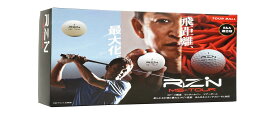 RZN Golf ゴルフボール 3ピース MS-TOUR 1ダース(12個入り) 立浪監督パッケージ版 レジンゴルフ 日本正規流通品