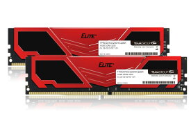 Team DDR4 3200Mhz PC4-25600 16GBx2枚（32GBkit） デスクトップ用メモリ Elite Plus シリーズ
