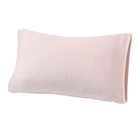 nishikawa 【 西川 】のびのび枕カバー Ag抗菌タイプ ピンク 50X63cmのサイズの枕に対応 伸縮繊維なので多彩なサイズ かたちの枕にのびのびフィット やさしい肌触りのふわふわタオル パイル地 デザインが違うリバーシブルタイプ 洗える プレゼント やわらか タオル地 パイル