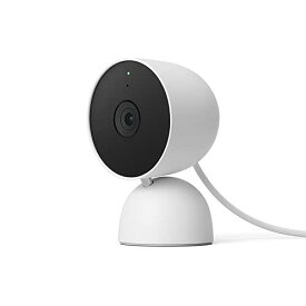 Google Nest Cam(屋内用/電源アダプター式) GA01998-JP ホワイト ネストカム 1080p