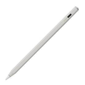 Digio2 iPad専用 充電式タッチペン アップルペンシル Apple Pencil ライトグレー