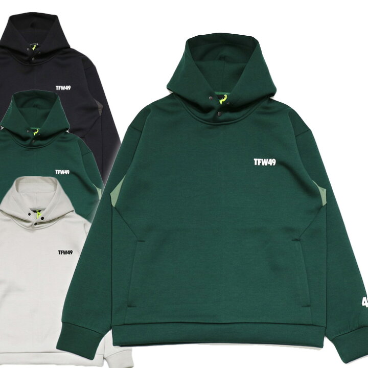 TFW49 CARDBOARD HOODIE こだわ パーカー XL ダークグリーン