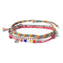 ワカミ wakami ストーンアンクレット 3本セット　2610113