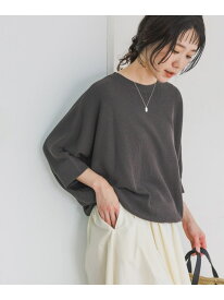 【SALE／10%OFF】タックフライスワイドTシャツ URBAN RESEARCH DOORS アーバンリサーチドアーズ トップス カットソー・Tシャツ ホワイト ブラック グレー ネイビー【RBA_E】【送料無料】[Rakuten Fashion]